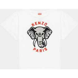 Kenzo 'Elephant' T-Shirt Bianco