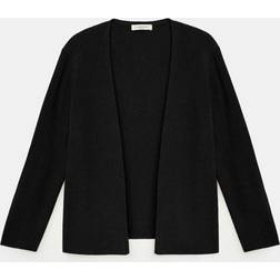 Lafayette 148 New York Cropped Cardigan Black