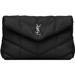 Saint Laurent Puffer Small Quilted Pouch Clutch Bag