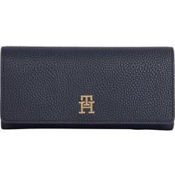 Tommy Hilfiger Emblem Flap Wallet - Space Blue