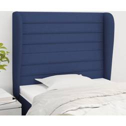 vidaXL Avec Oreilles Meuble de Chambre à Coucher 103x23x118/128 cm Tissu Tête de lit