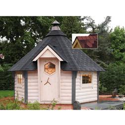 Wolff Finnhaus Finnhaus Grillkota 9 de luxe DS (Gebäudefläche )