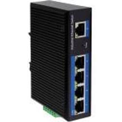 LogiLink NS200 Industrial Ethernet Switch 5 Ports 10 / 100 MBit/s