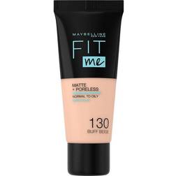 Maybelline New York Complexion Make-up Foundation Fit Me! Matte Poreless Foundation No. 130 Buff Beige 30 ml