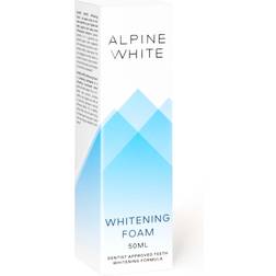 ALPINE WHITE Whitening & Care Whitening Foam