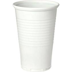 Papstar 100er-Pack Einweg-Trinkbecher 0,2L weiß weiß