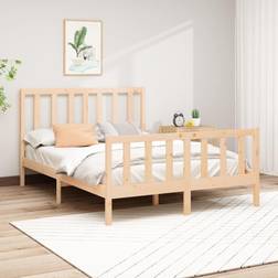 vidaXL massiv furu 5FT Sängram