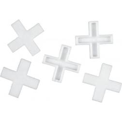 Connex 200 Distanziatori Croce Perpiastrelle 3MM Bianco