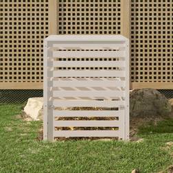 vidaXL Solid Wood Pine Composter 82.5 x 82.5 x 99.5 cm