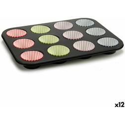 BigBuy Home Multicolour 3 Muffinplade