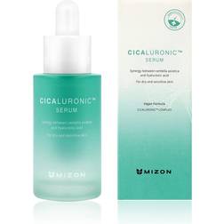 Mizon Cicaluronic Serum, soothing, moisturizing, hyaluronic acid, vegan 1fl oz