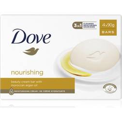 Dove Nourishing Beauty Cream Bar with Moroccan Argan Oil 90g 4-pack