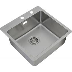 Respekta Chicago Stainless Steel Sink 50 x 50 cm