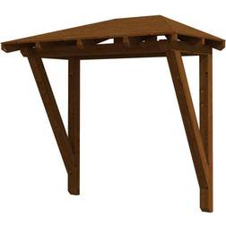 SKAN HOLZ HOLZ Vordach Wismar Typ 2 lasiert