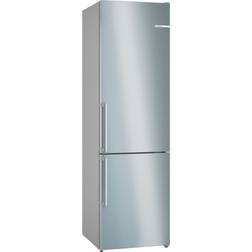 Bosch Serie 4 Køleskab Fryser 260liter Klasse B 103liter Fritstående Inox Grå, Sølv, Rustfrit stål