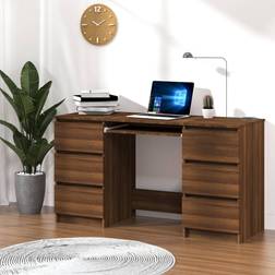 vidaXL Brown Writing Desk