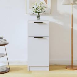 vidaXL Byrå vit 30x30x70 Sideboard