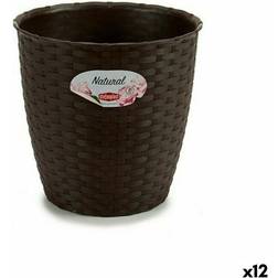 Stefanplast Urtepotte Plastik Chokolade 19 Krukke