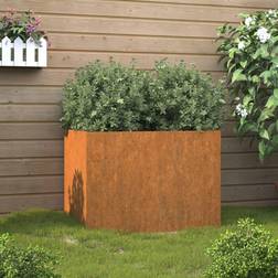 vidaXL Jardinera De Acero Corten 62x47x46 cm - Marrón