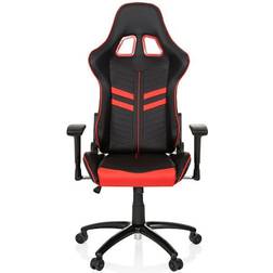 LEAGUE PRO Fauteuil Gamer Noir Rouge