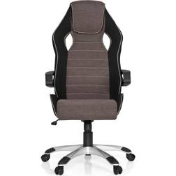 hjh OFFICE hjh OFFICE 621847 Spelstol GAME PRO III Motorsportskänsla i hemmet, Vippmekanism, fjäderkraft, som kan ställas in individuellt efter kroppsvikten, Ryggstöd med integrerat nackstöd