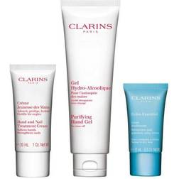 Clarins SET PURIFYING HAND GEL 100ML + HAND TREATMENT CREAM