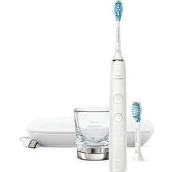 Philips Brosse à dents électrique SONICARE HX9913/17 Brosse à dents électrique DiamondClean 9000 Blanc