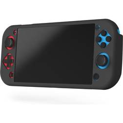 Hama 053448 Grip-Schutzhülle Nintendo Switch OLED Schwarz Schwarz