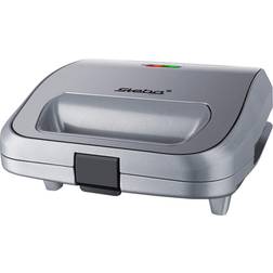 Steba SG65 Snackmaker 3-in-1 Tosti/Croque Grill/Panini Zilver