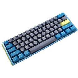 Ducky One 3 Daybreak Mini Tastatur USB Tysk Sort Blå Grønn
