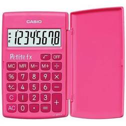 Casio Petite FX 8-siffrig skolekalkylator rosa LC-401LV-PK