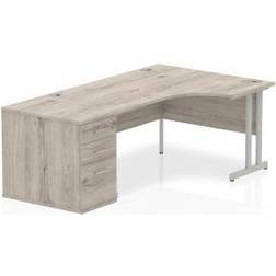 Impulse 1600mm Crescent Writing Desk