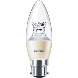 Philips Master 5.5-40W Dimtone LED Candle BC/B22 2200K-2700K Warm White 929002491199