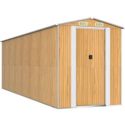 vidaXL Abri de Jardin Cabane Maison de Stockage 192x606x223 cm