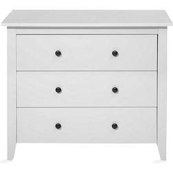 Beliani De Type Chiffonnier Blanc 80 cm Commode