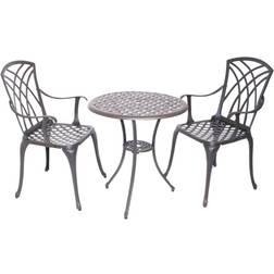 Charles Bentley 3 Bistro Set