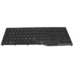 Fujitsu FUJ:CP724626-XX, Tastatur, Tysk, LIFEBO..