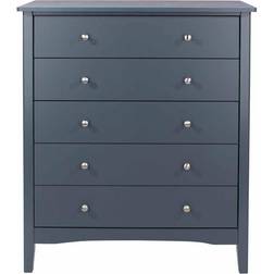 Como Midnight Blue Chest of Drawer 83x101cm