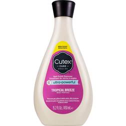 Cutex Nail Polish Remover Ultra Powerful infused with Linseed Oil, Tropical Breeze, 450