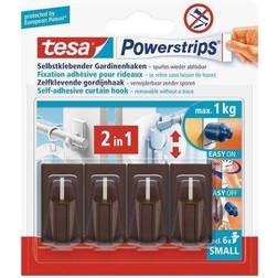 TESA Powerstrip 4er-Set Braun