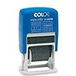 Colop Sello de entinaje s 120/w formula 4mm espaã'ol azul/negra 104894