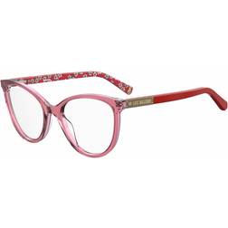 Love Moschino MOL574 C9A De Vue Femme Rouges (Seulement Monture)