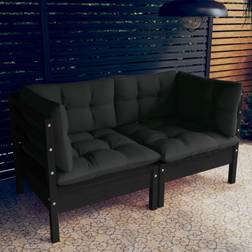 Basic Home Trädgårdssoffa 2-sits Lounge-Set