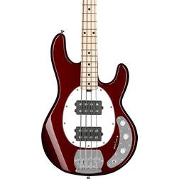 Sterling By Music Man Stingray Ray4 HH Bass Candy Apple Red