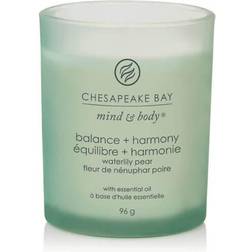 Chesapeake Bay Scented candle with wooden lid Waterlily Pear Duftlys