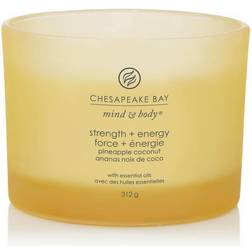 Chesapeake Bay Candle Scented with wooden lid Pineapple Coconut Duftlys