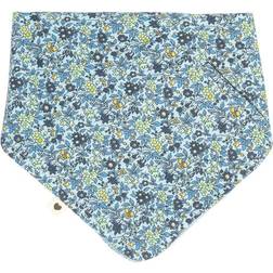 Bibs Bandana Salvagente Liberty Chamomille Lawn Baby Blue