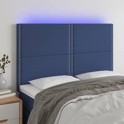 vidaXL LED-lys stof Sengegavl