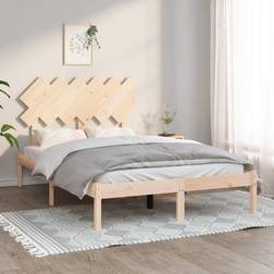 vidaXL Estructura De Cama Doble Pequeía De Madera Maciza 120x190 cm