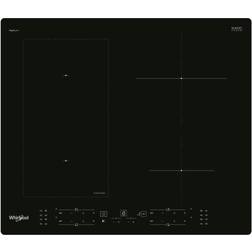 Whirlpool WLB9560NE/IXL Table De Cuisson Induction 4 Plaques 56 cm Noir